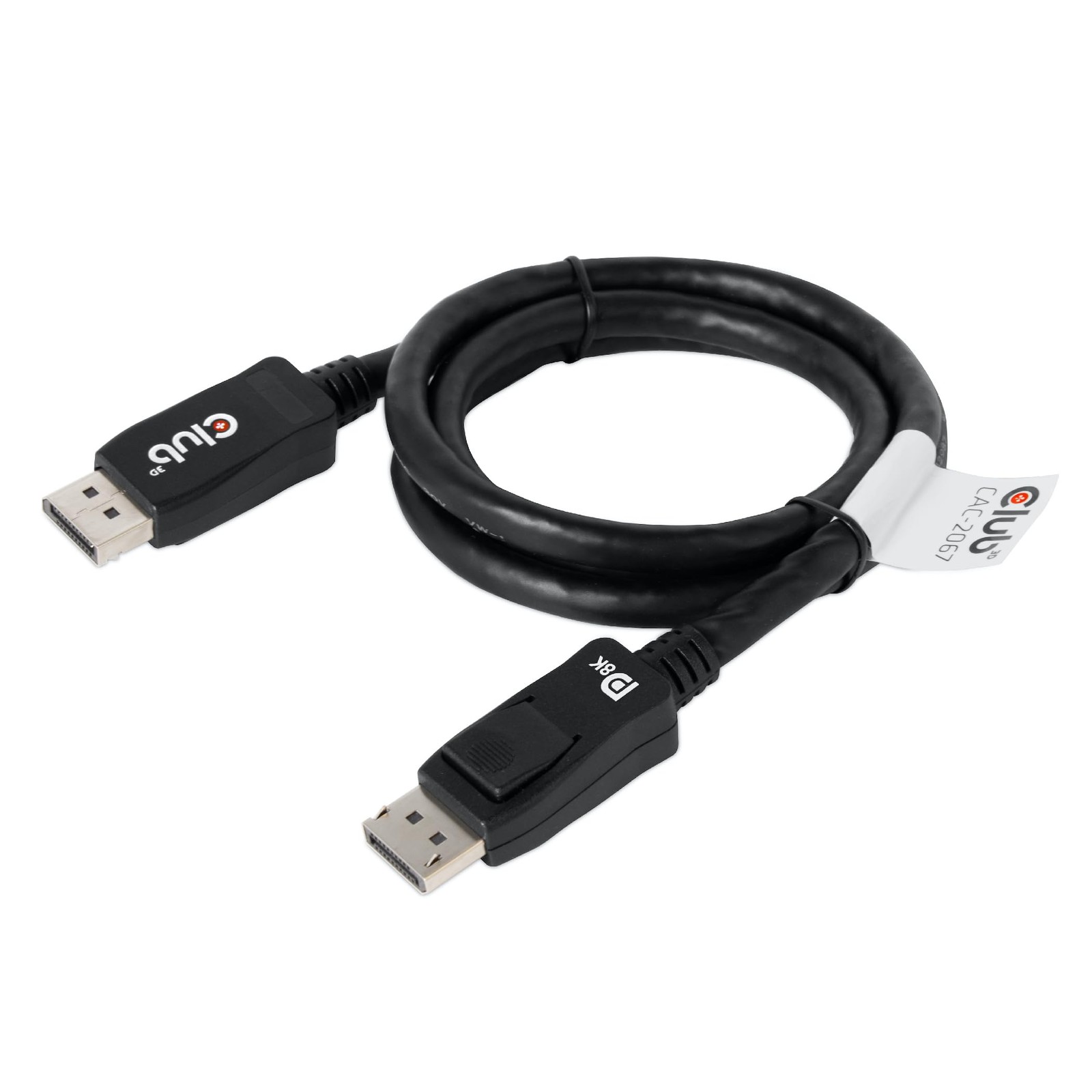 Club3D CAC-2067 VESA Certified DisplayPort to DisplayPort 1.4/Hbr3 M/M Cable ...
