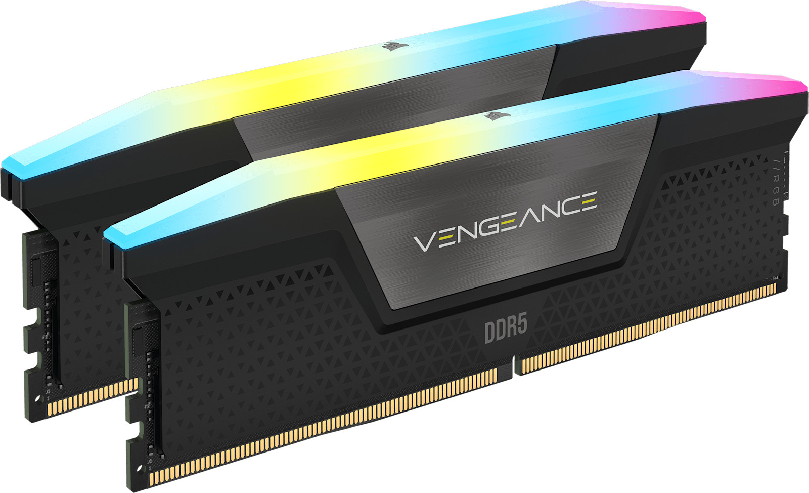Corsair Vengeance RGB 32GB (2x16GB) DDR5-6000 CL40 Black RAM New Sealed
