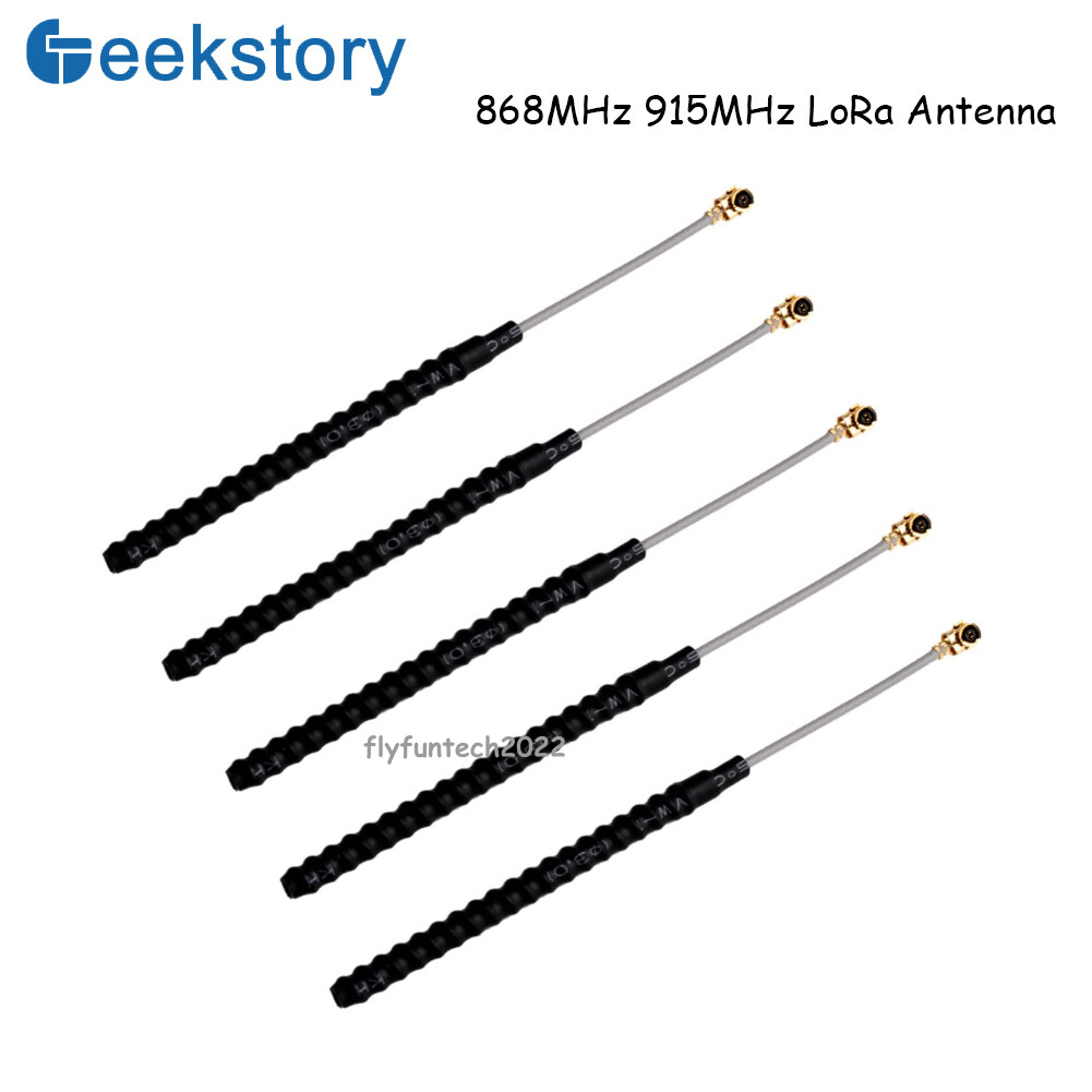 5 PCS 868MHz 915MHz LoRa Antenna IPX IPE 1.13 UF.L Antenna 2DBi for LoRa Board