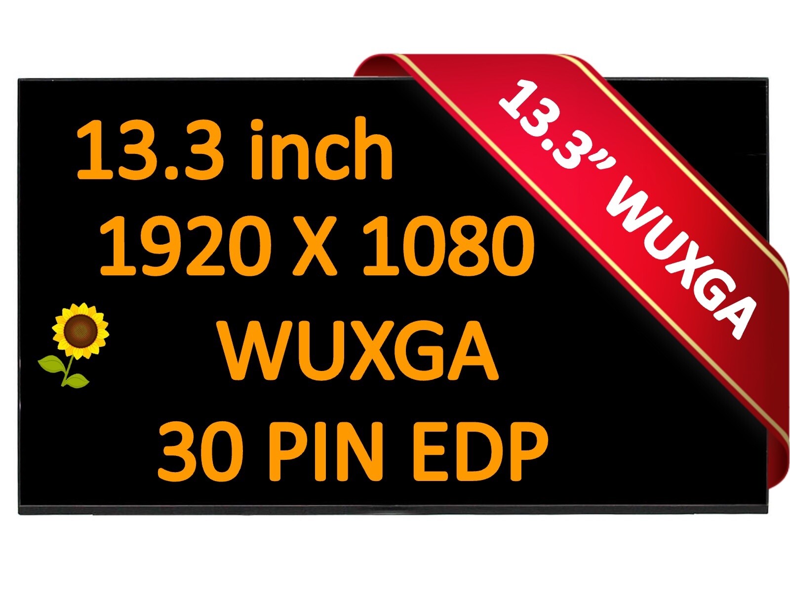 NV133FHM-N4A For Dell Latitude 7380 7390 E7380 E7390 30 Pines EDP 1920X1080