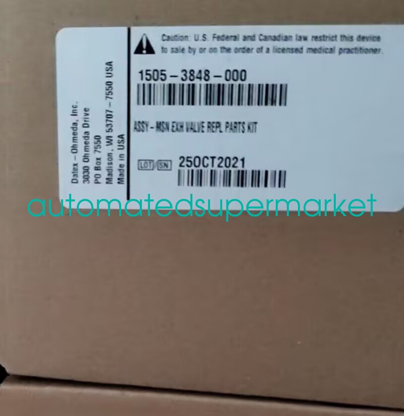 1Pcs New GE 1505-3848-000 Exhalation valve kit Shipping by DHL/FedEX