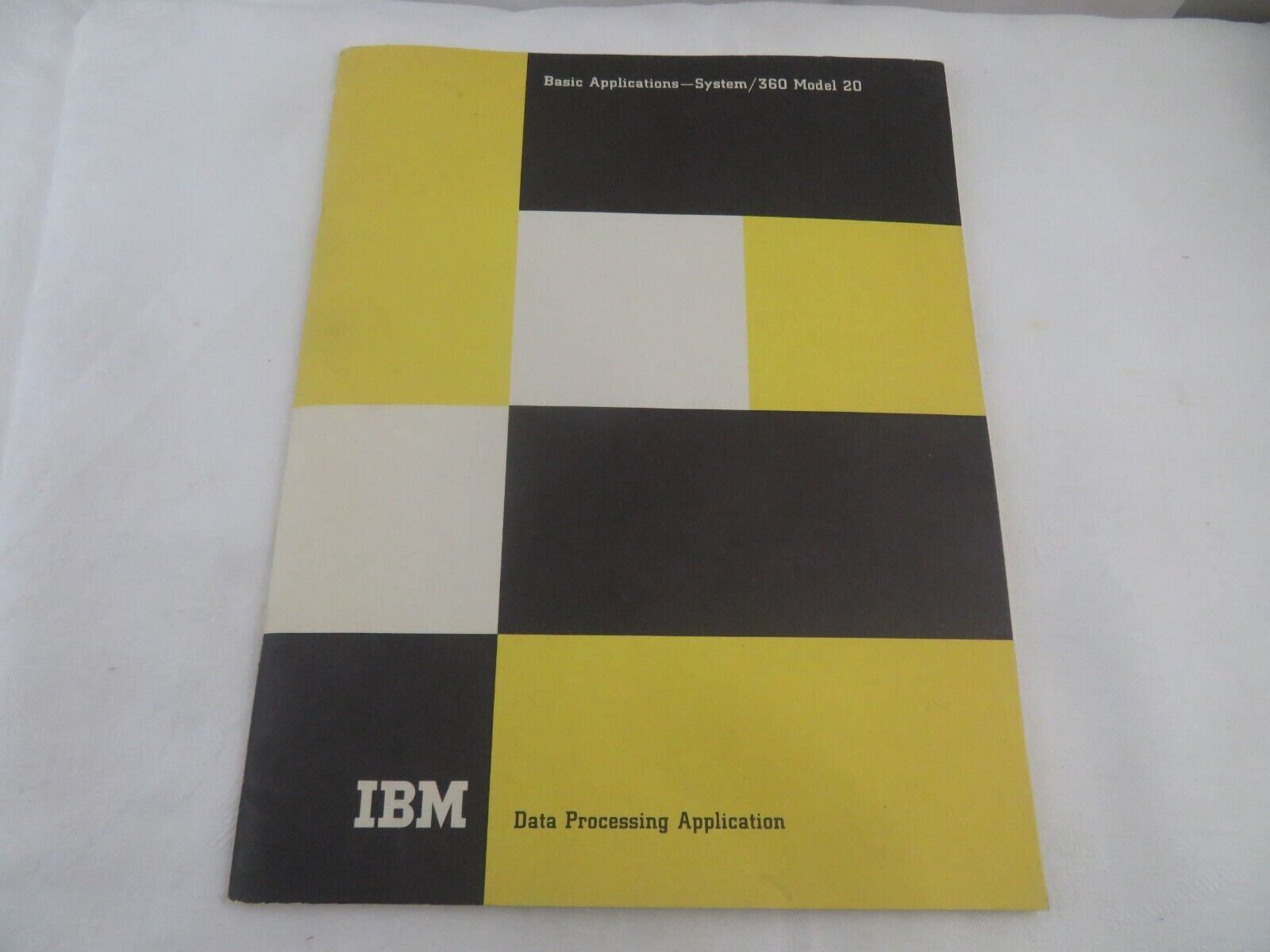 IBM Basic Applications System 360 Model 20 Data Processing Application