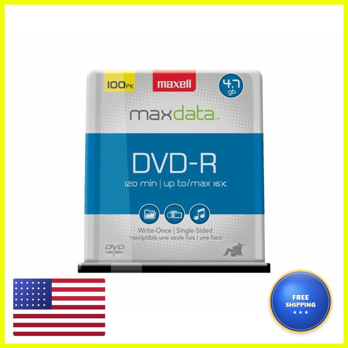 Maxell MAX638014 16x DVD-R Media