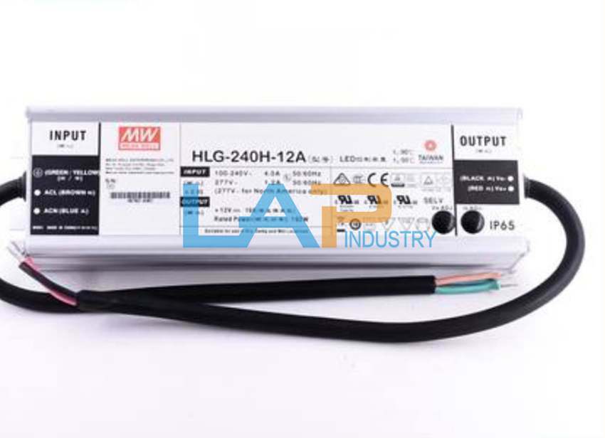 1PCS New For MEAN EWLL LED waterproof power supply HLG-240H-12A 192W 12V 16A