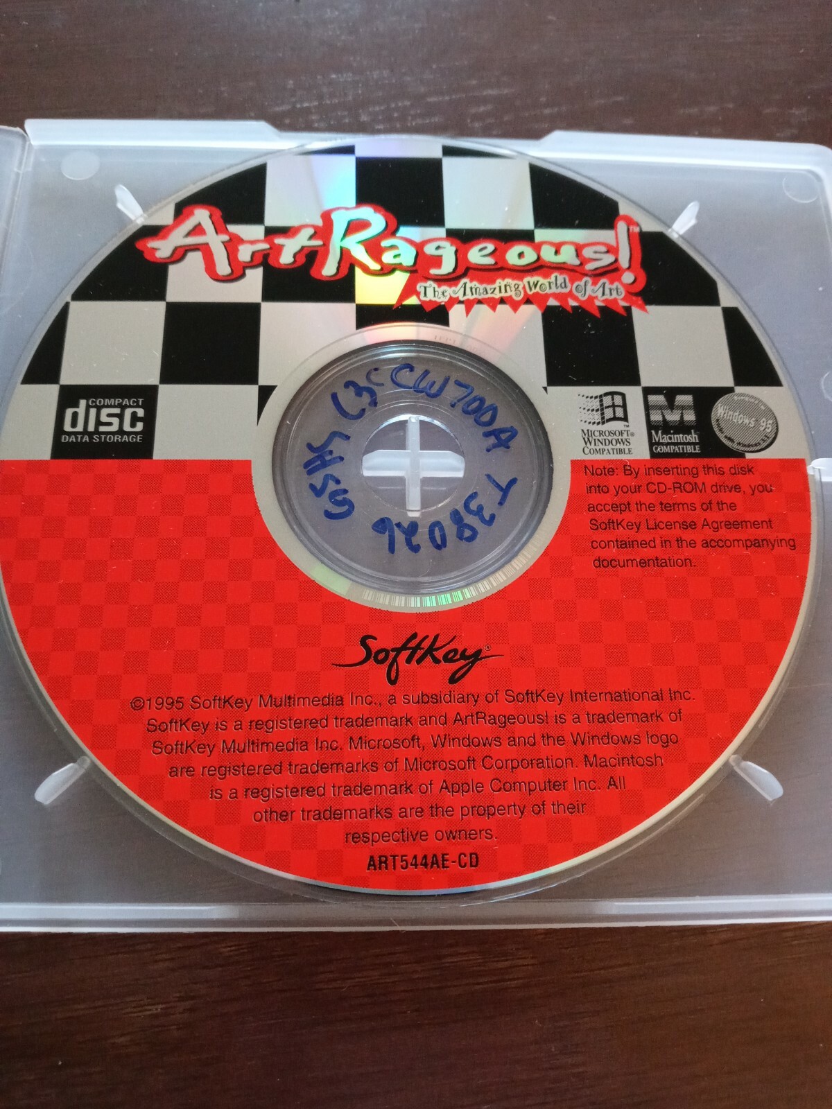 ARTRAGEOUS The Amazing World of Art (CD, 1995) Win/Mac