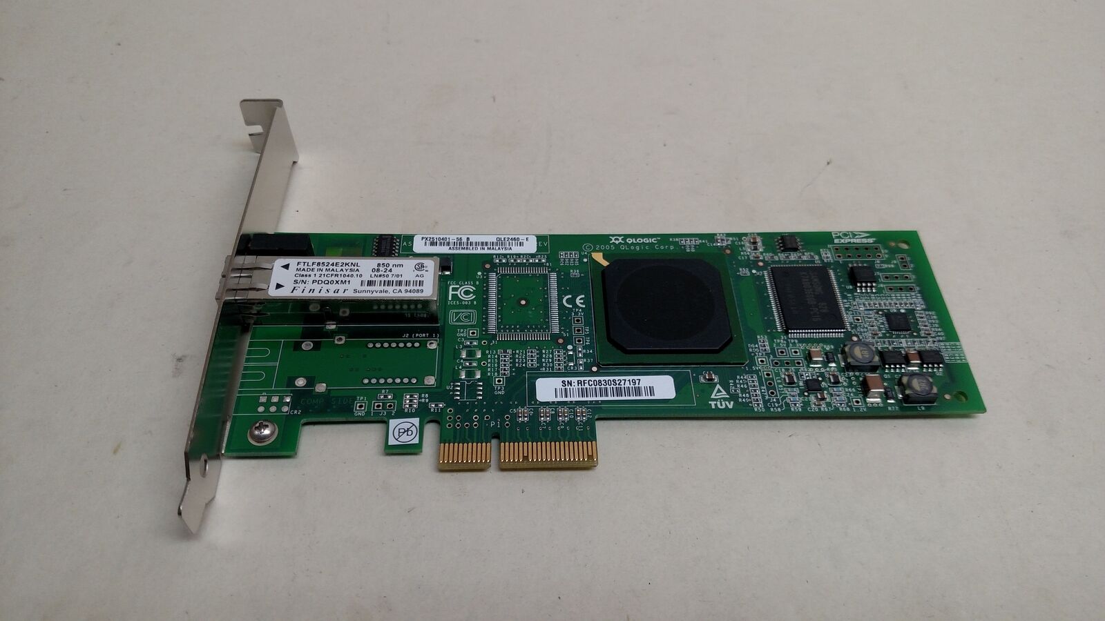 QLogic QLE2460-E PCI Express x4 Fiber Channel 4Gbps Host Bus Adapter