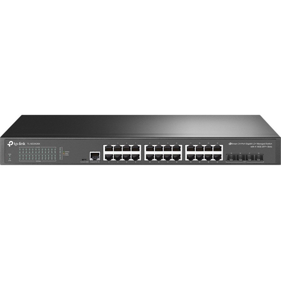 TP-Link TLSG3428X 24-Port Gigabit L2+ Managed Switch 4x 10GE SFP+