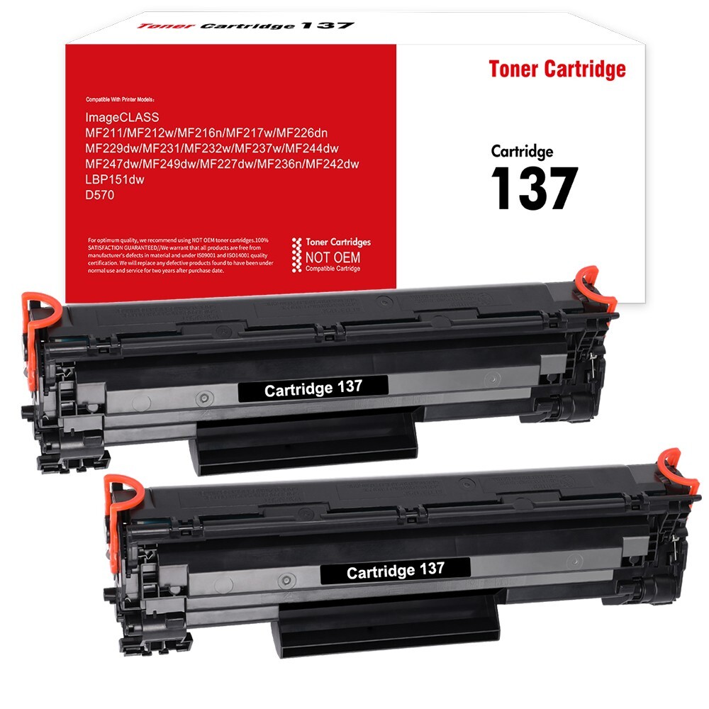 2PK CRG137 9435B001 for Canon 137 Toner  MF237w MF216n  MF226dn MF249dw MF217w