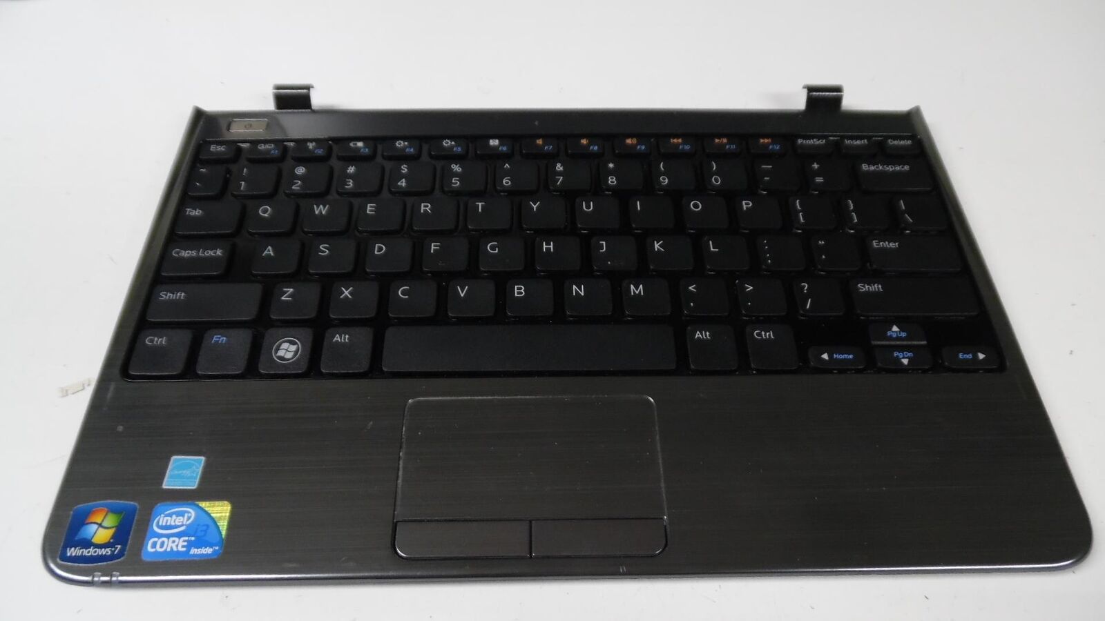 Original Dell Inspiron 1121 Silver Palmrest w/Keyboard & Touchpad 099F92 097NVJ