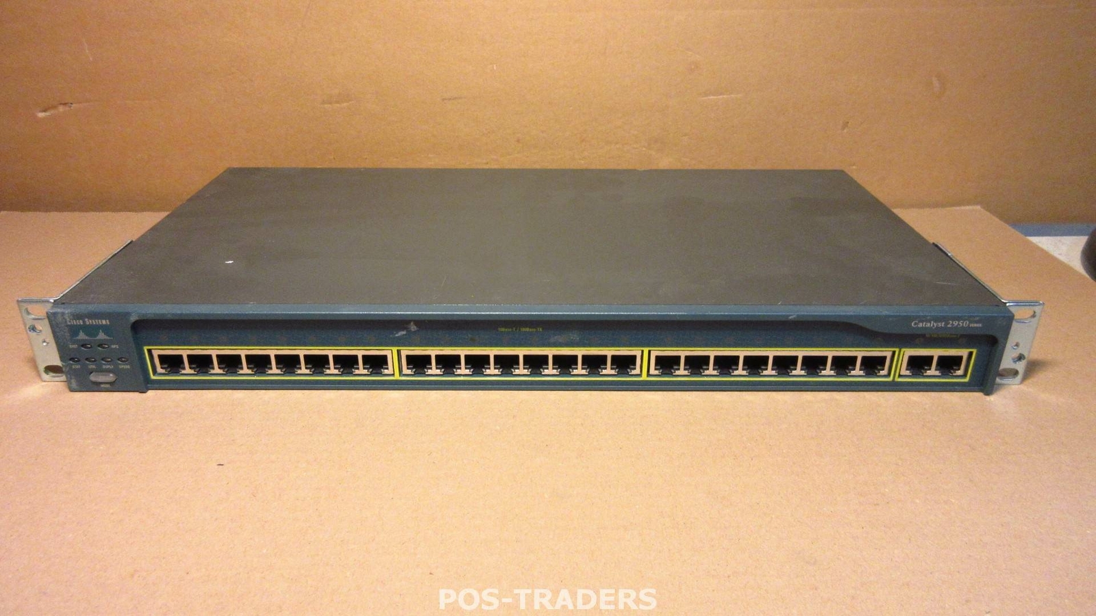 Cisco WS-C2950T-24 Catalyst 24-Port 10/100+ 2-Port Gigabit Ports Managed Switch