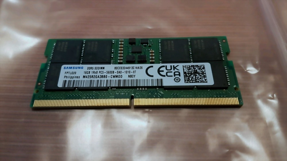 16GB DDR5 Samsung M425R2GA3BB0-CWMOD - 5600MHz SO-DIMM Memory PC5-44800