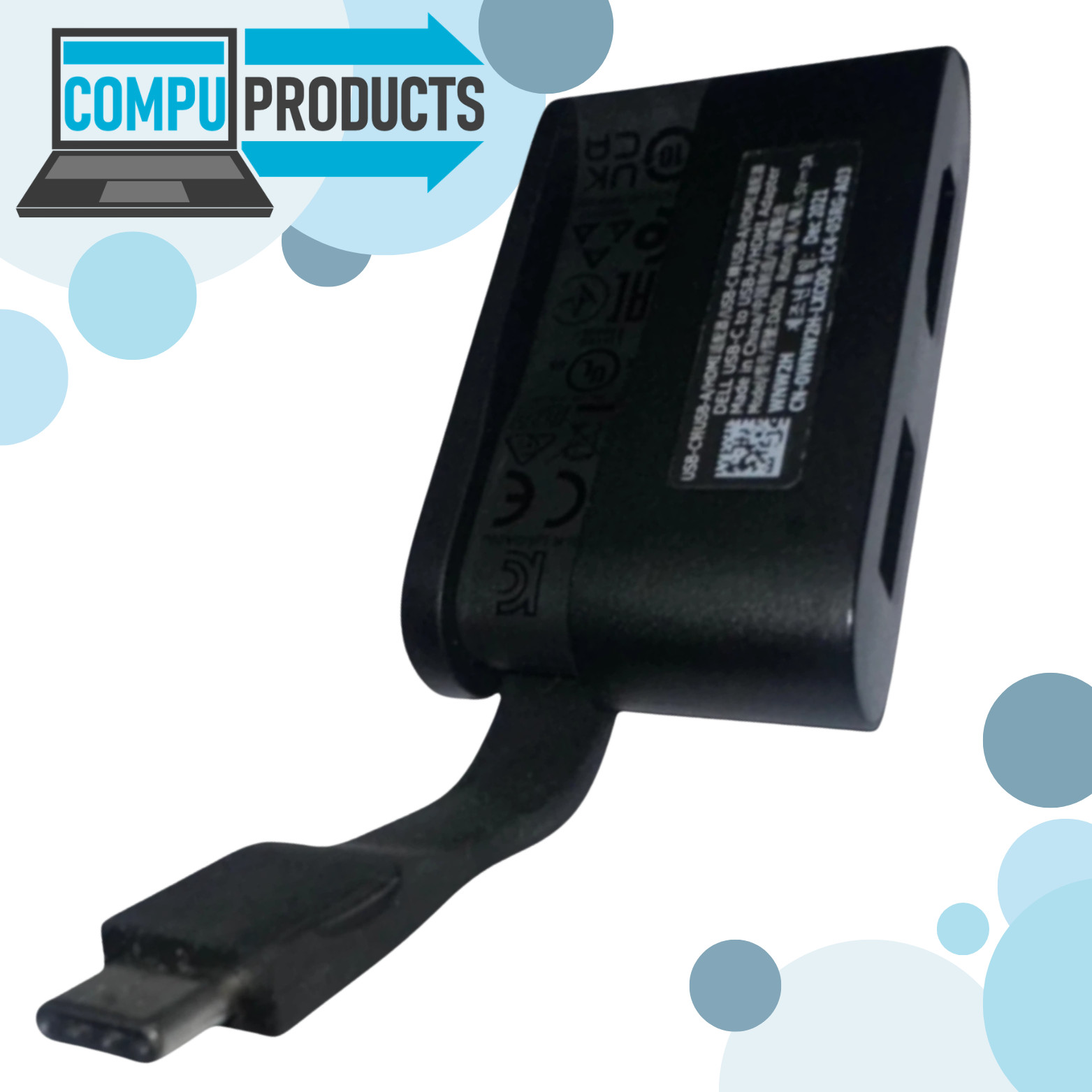Dell USB-C to USB-A and HDMI Adapter DA20U 0WNW2H