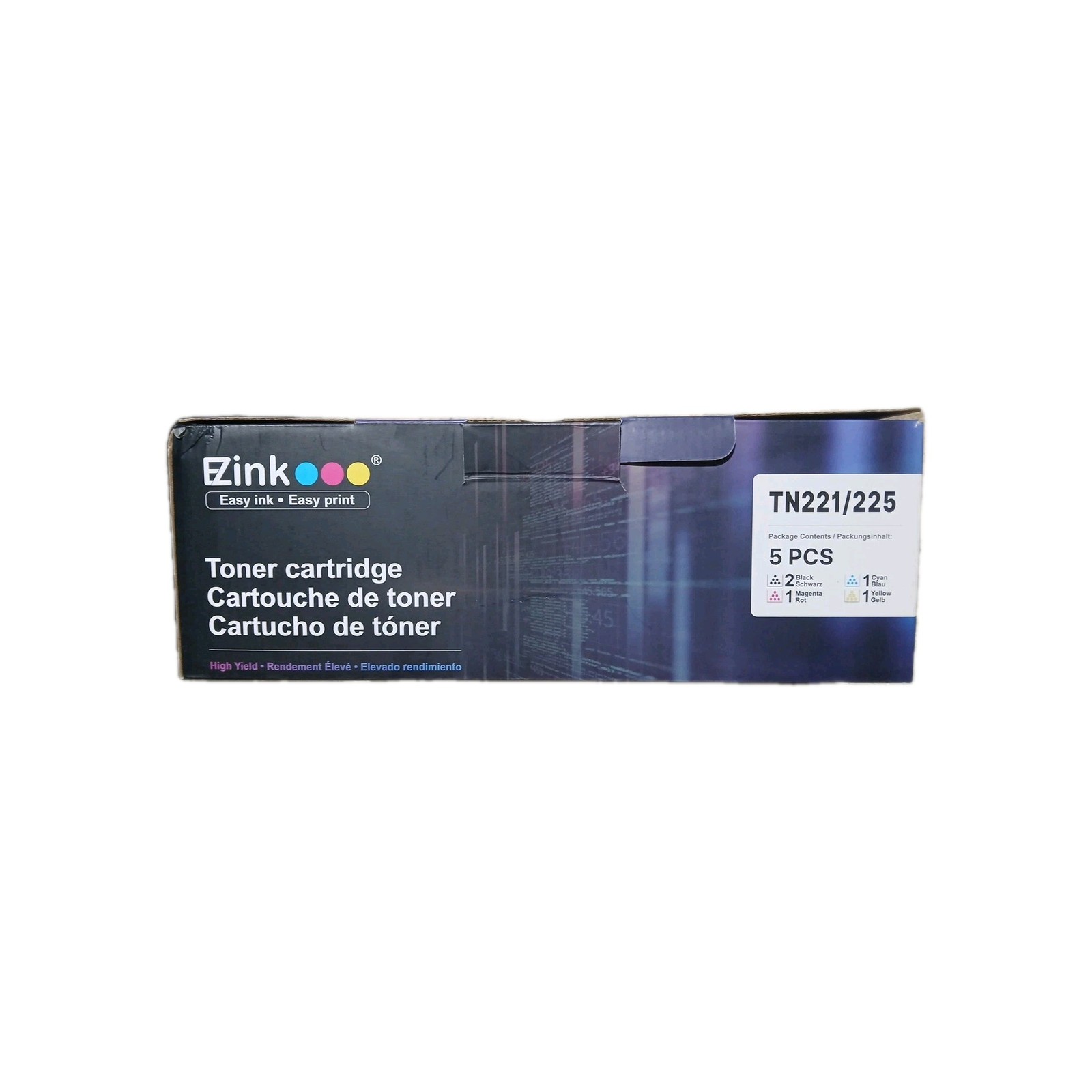 E-Z Ink Pro TN760 TN-760 TN730 TN-730 Toner Cartridge for Brother 5 Pack Mixed