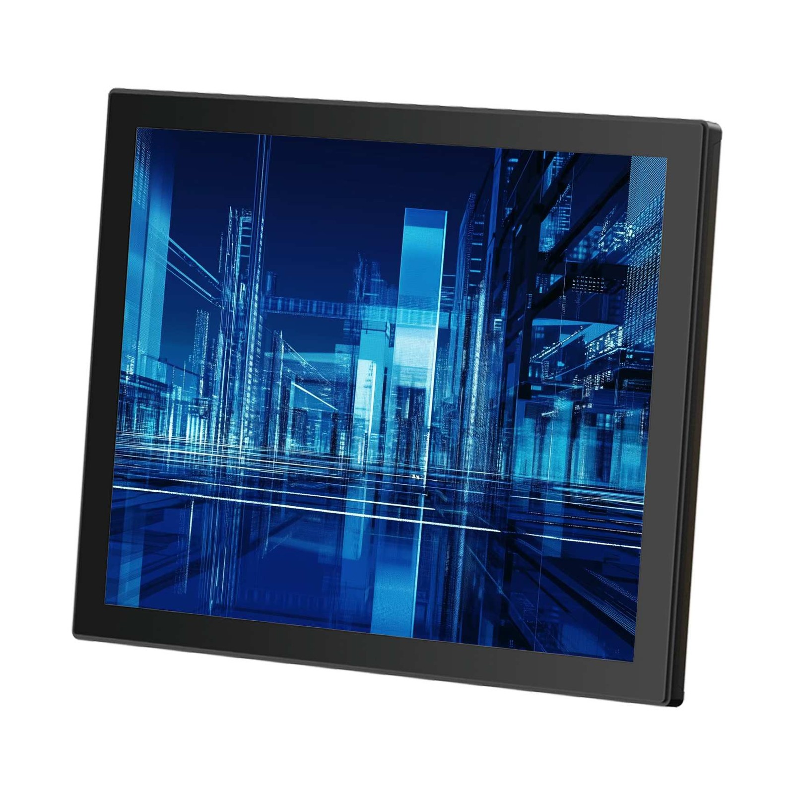 17" 1280x1024 PCAP 10 Touch Industrial Display,IP65 (Front),for DIY CNC Machine