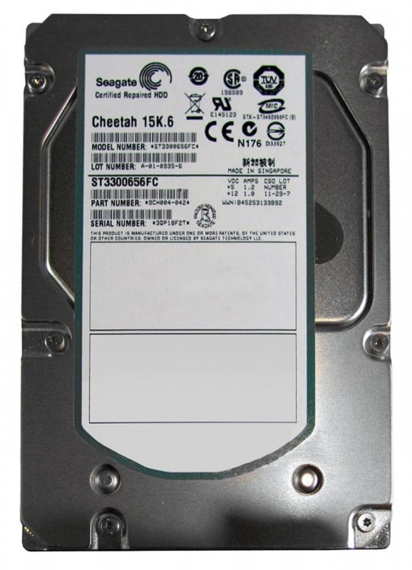 Seagate ST3300656FC 300GB 15K 3.5" FC HDD – Enterprise Fibre Channel Drive