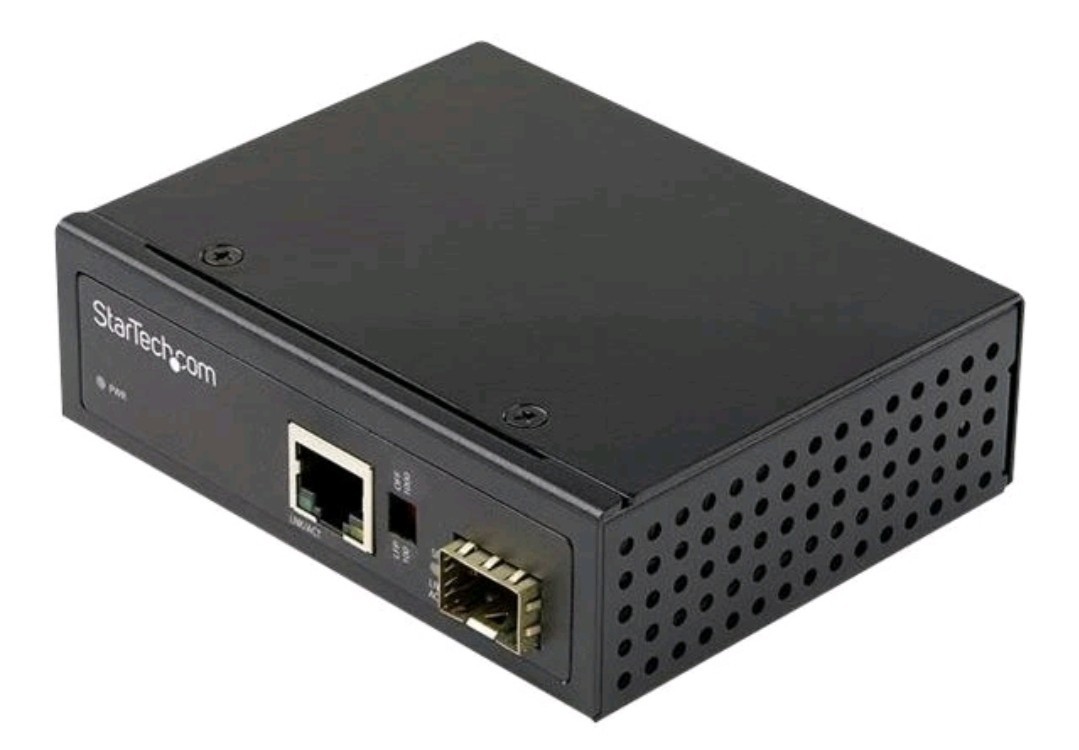 StarTech.com IMC1GSFP Industrial Fiber to Ethernet Media Converter - 1Gbps SFP t