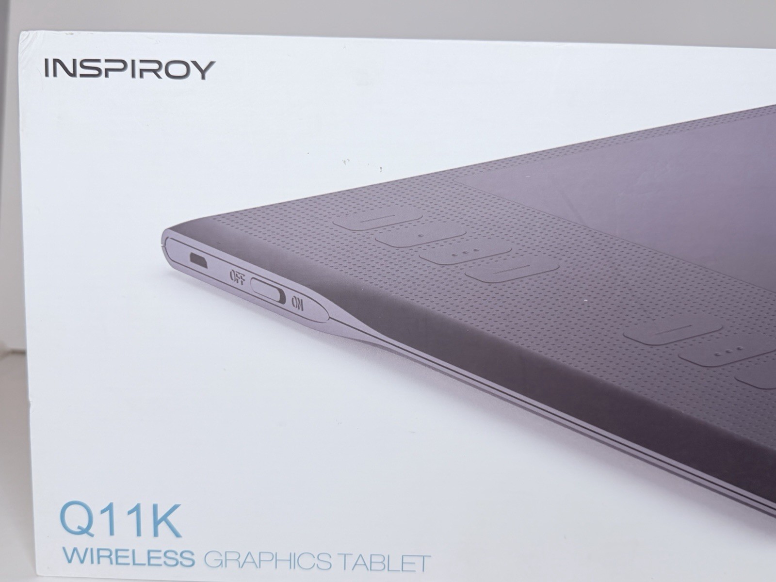 HUION Inspiroy Q11K Wireless USB Graphics Tablet 390x223x11mm
