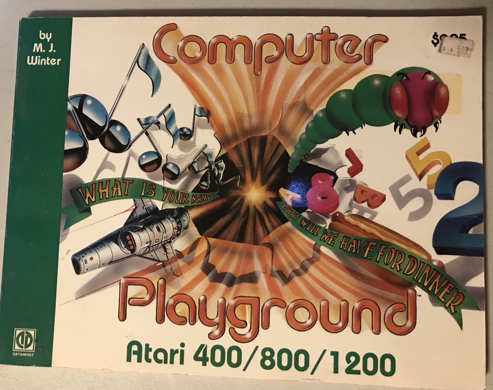 Atari COMPUTER PLAYGOUND Manual/Book 800/XL/XE NEW NOS