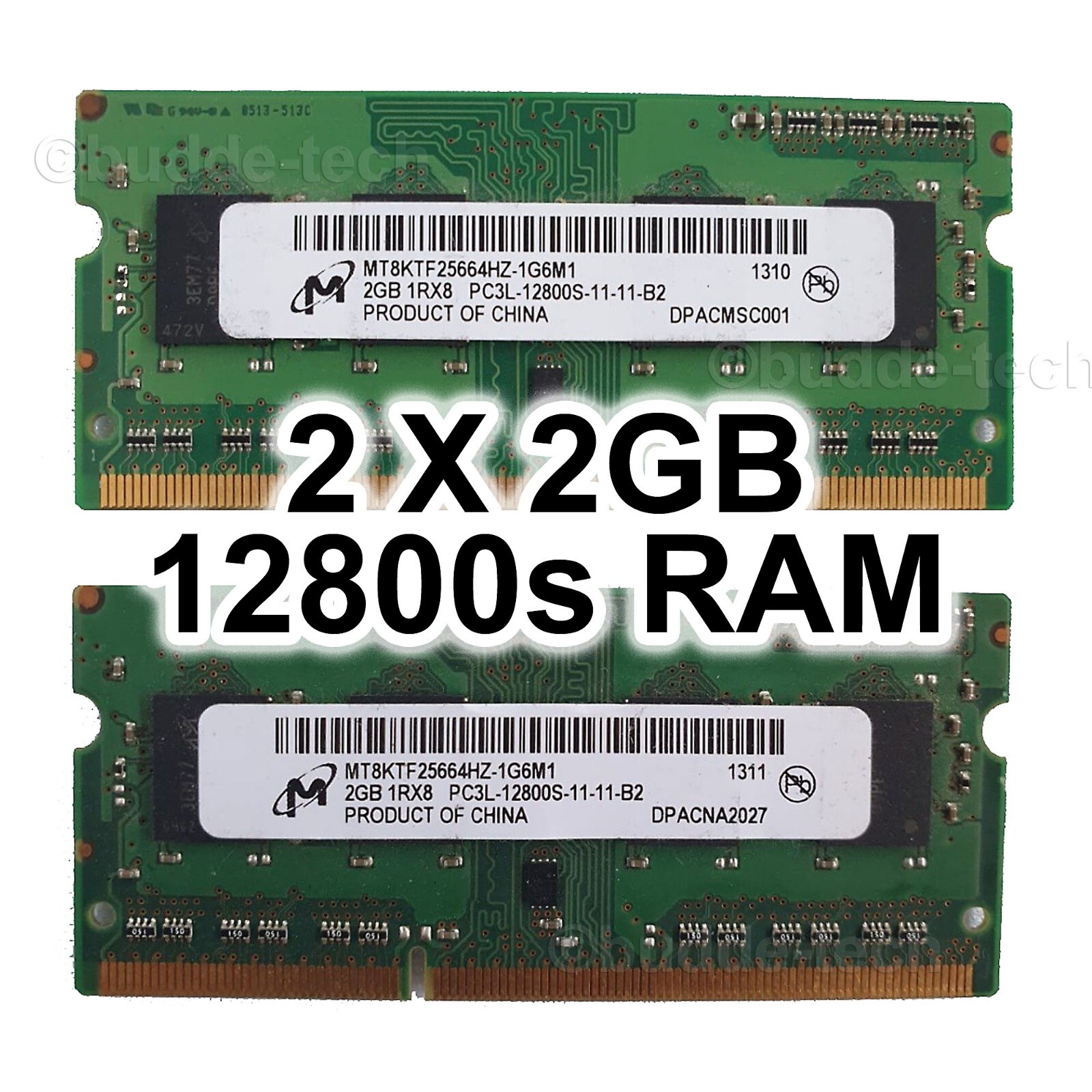 Elpida 4GB (2x2GB) SODIMM RAM 1Rx8 PC3-12800S Apple Macbook Pro Air Mac Mini PC