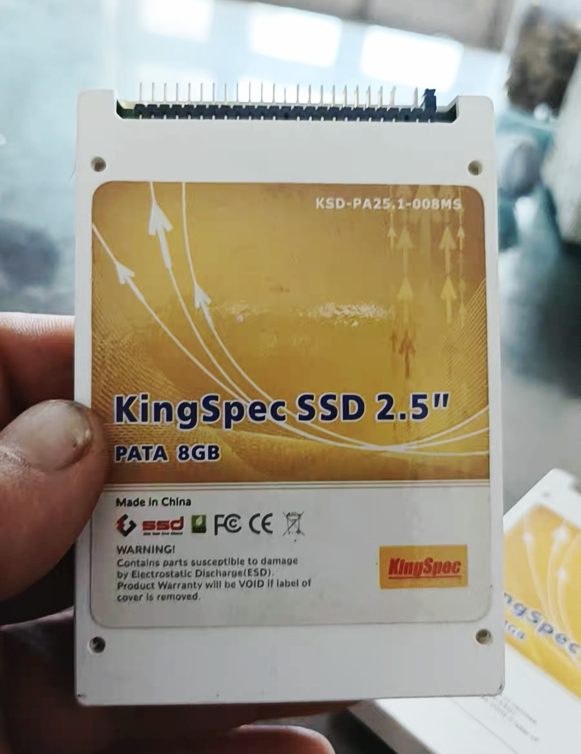 KingSpec 2.5-inch IDE Interface 8GB ksd-pa25.1-008MS Solid State Drive - Tested