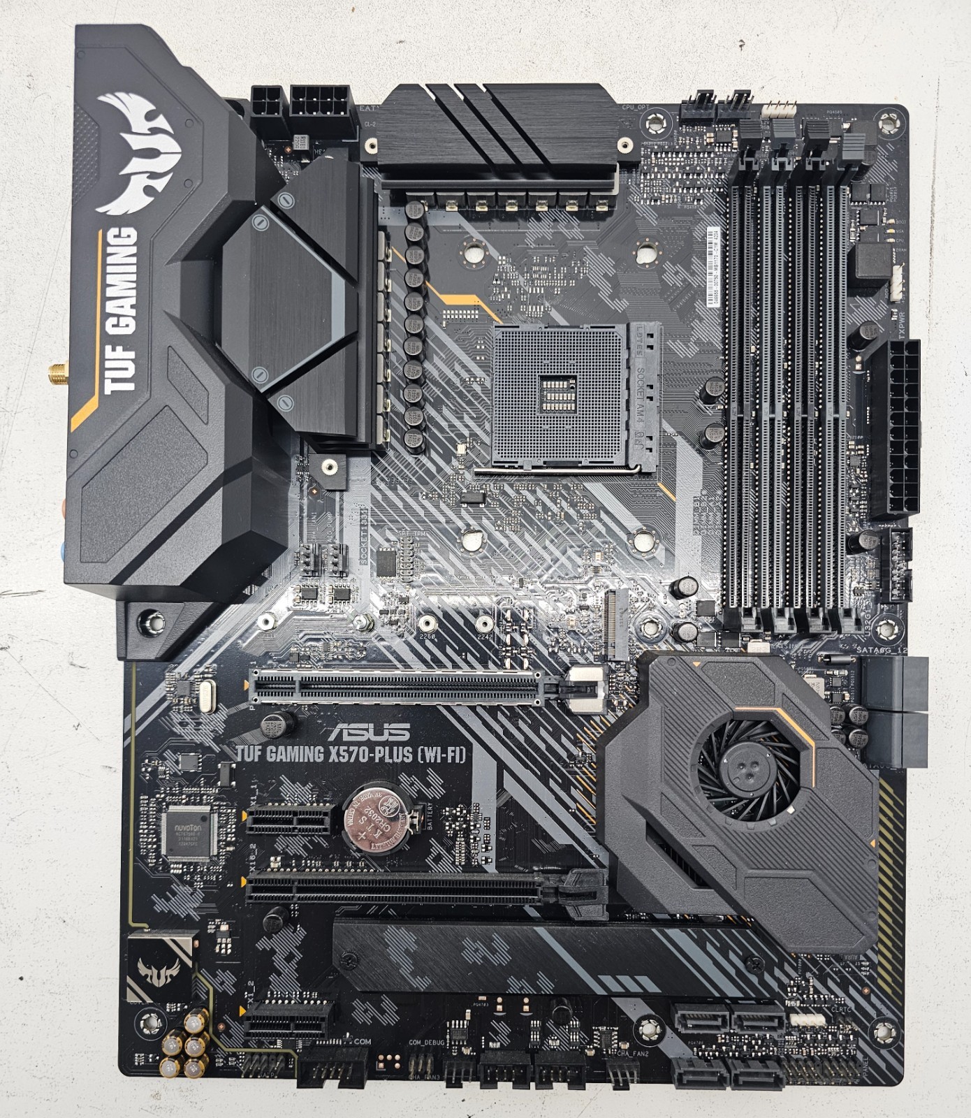 ASUS ‎TUF GAMING X570-PLUS (WI-FI) Socket AM4, AMD Motherboard (FL)