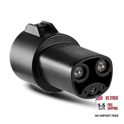 J1772 to Tesla Adapter 80 Amp (240V) - EV Charging Adapter Compatible UL 2251