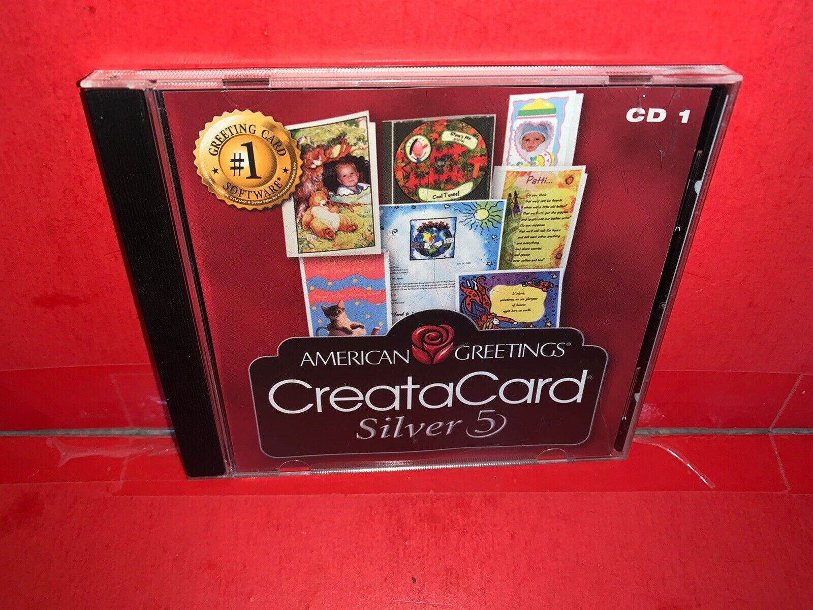 American Greeting CreataCard Silver 5 CD 1