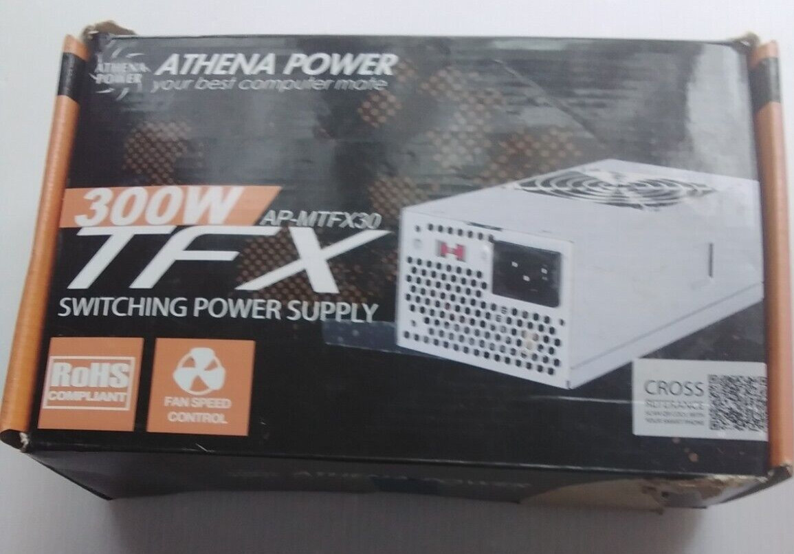 Athena Power AP-MTFX30 300W TFX12V Power Supply for Acer Dell Foxconn HP PSU NEW