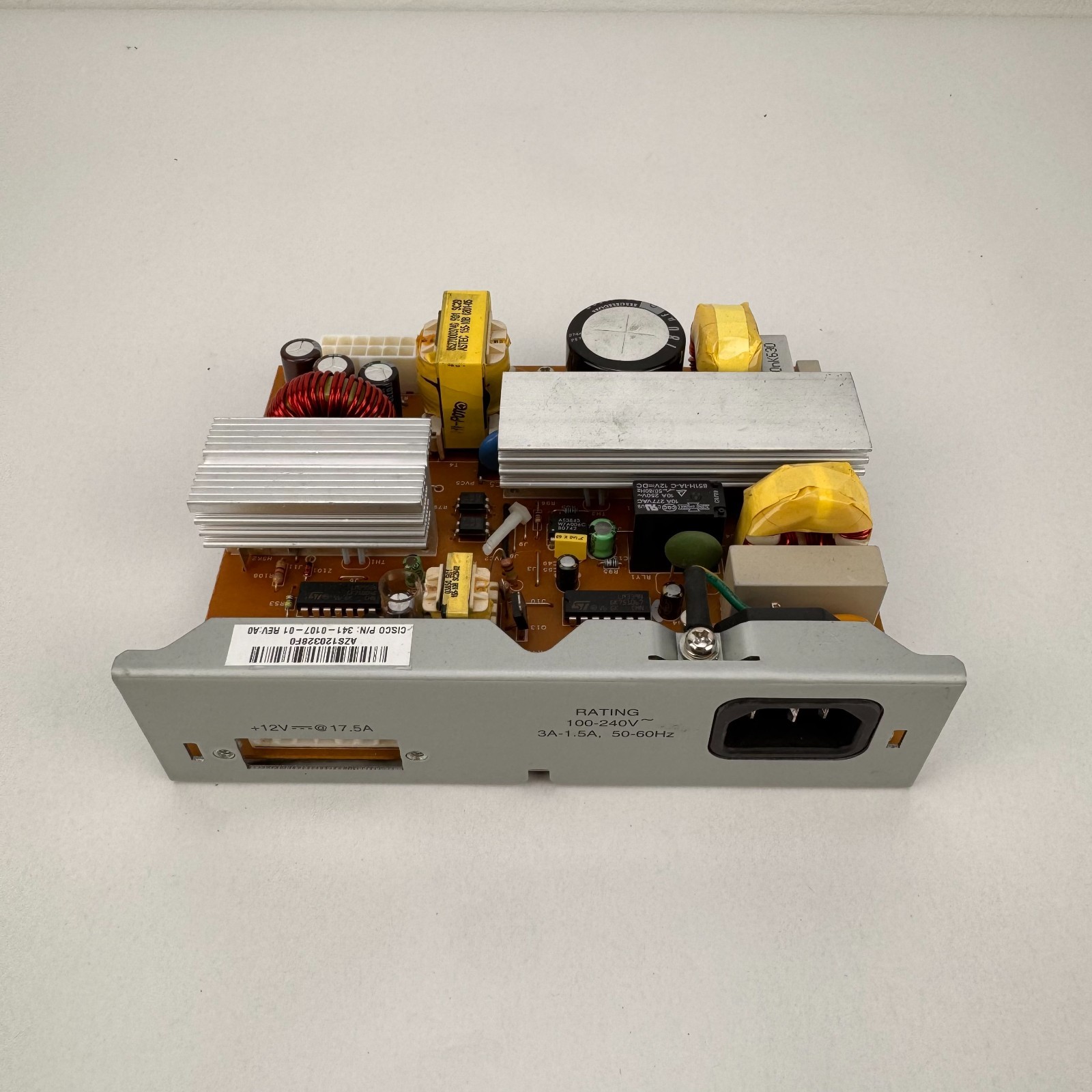 Cisco Genuine 341-0107-01 REV A0 Network Switch Power Supply 210W Astec AA23470