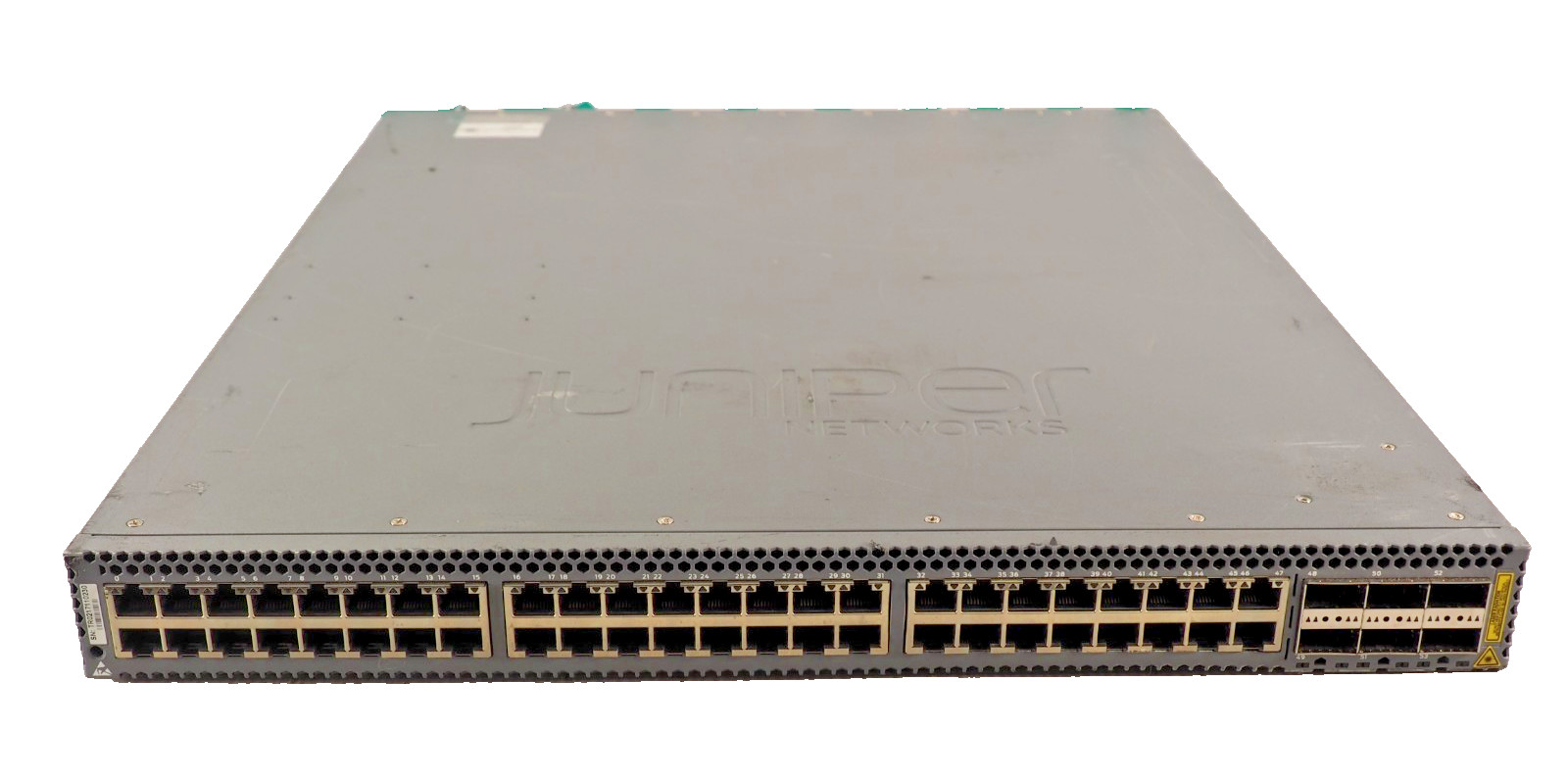 Juniper QFX5100-48T-AFO 48-Port 10GbE 6-Port QSFP Network Switch Dual AC PSU BAD