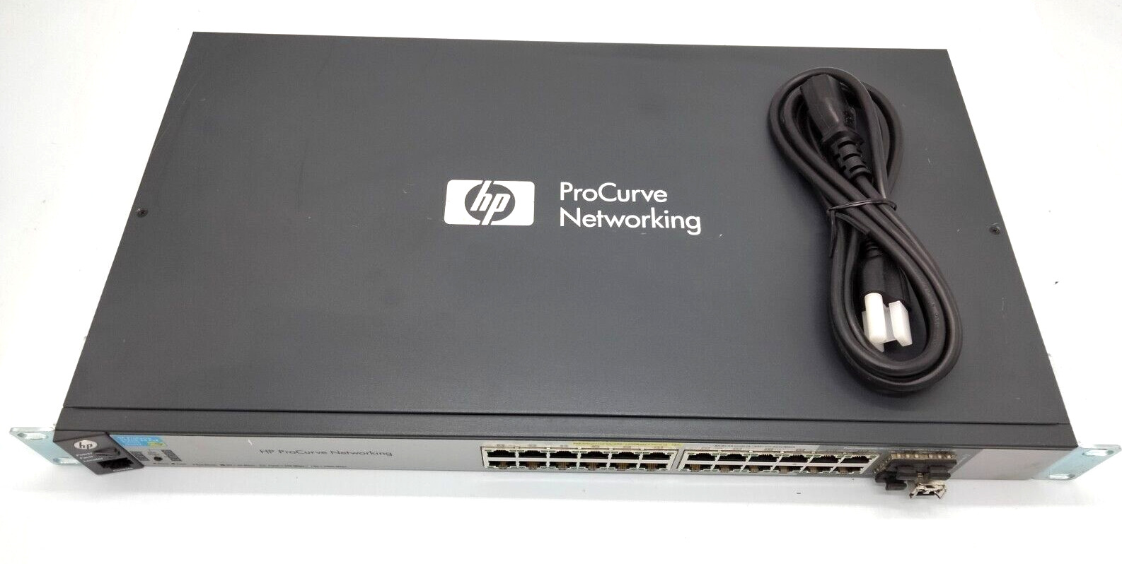 HP ProCurve J9299A 2520G-24-PoE 24 Port PoE Gigabit Switch power cord included