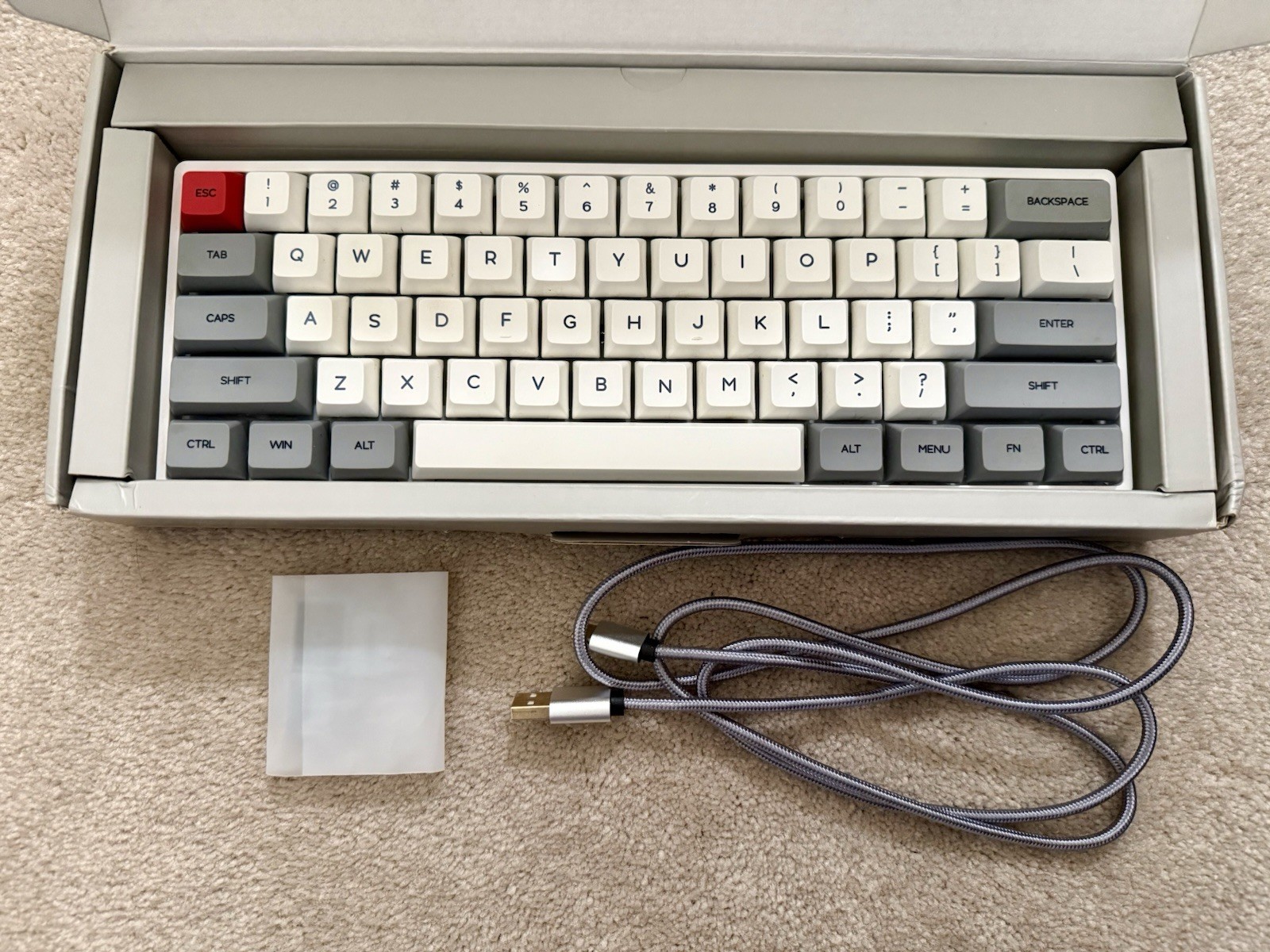 Skyloong SK61 RGB Mechanical Keyboard USB C Wired