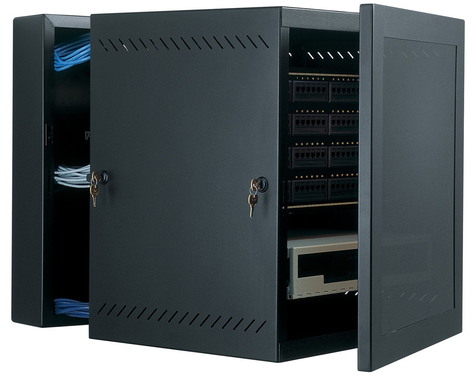 Open Box Great Lakes GL24WM 12U Wall Mount Swing Out Enclosure