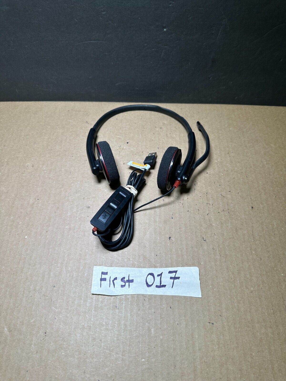 Plantronics Blackwire C320-M Headset w/ In-Line Adjustable Microphone 85619-101