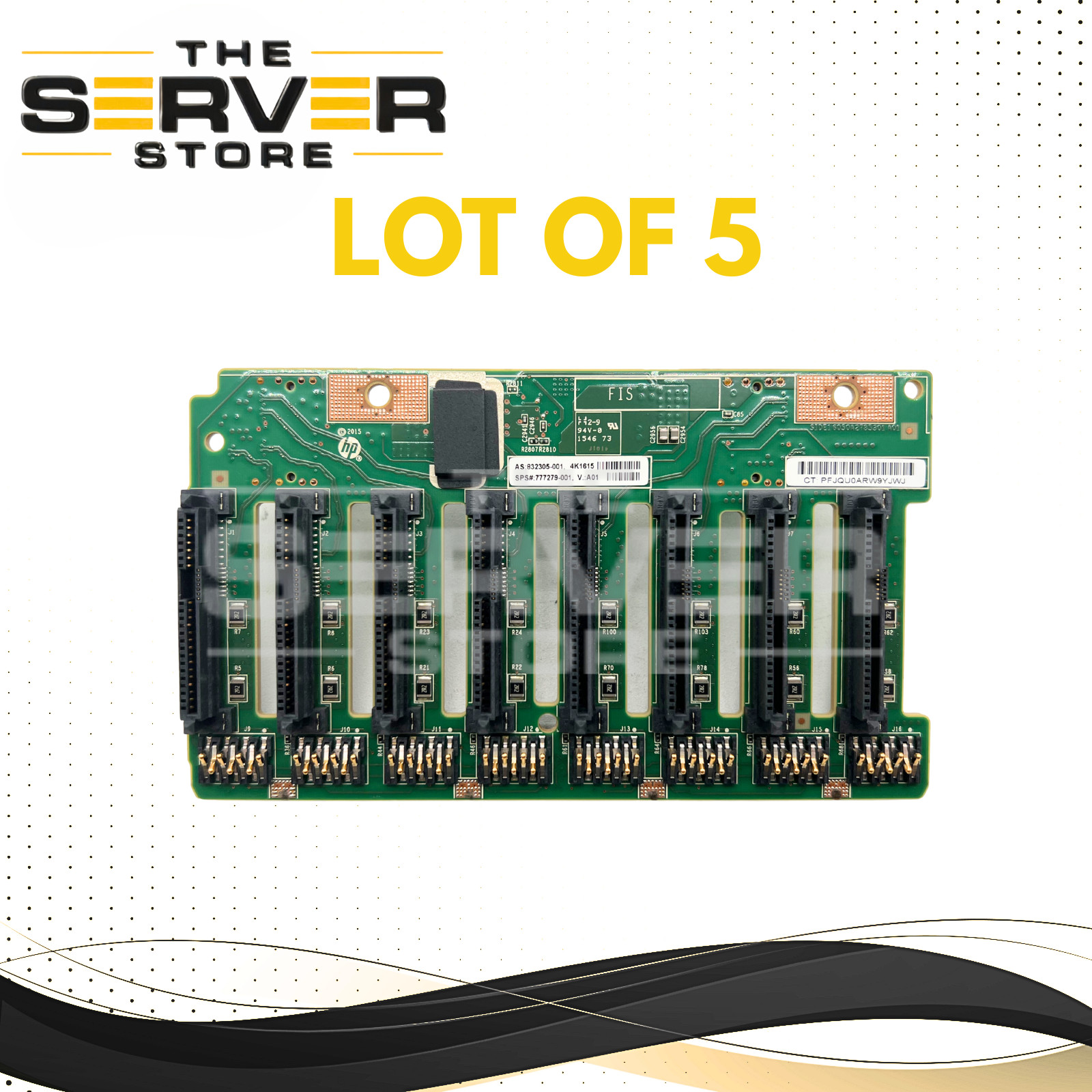 (LOT 5) HPE Backplane SAS SATA 8-Bay 2.5" SFF HDD for ProLiant Server 777279-001