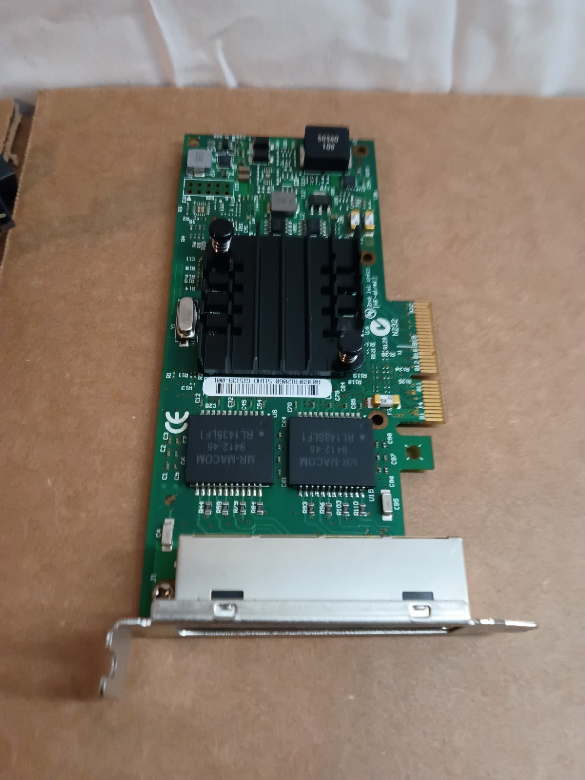 Quad Port Gigabit PCIe NIC Intel I350-T4 Chipset 4-Port RJ45 Ethernet Server Car