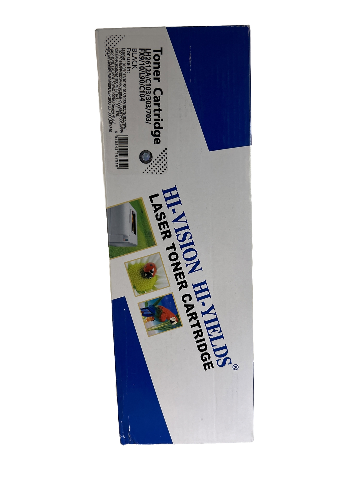 Hi Vision Hi Yields Black Laser Toner Cartridge LH2612A/C103/303/793. Pack Of 5.