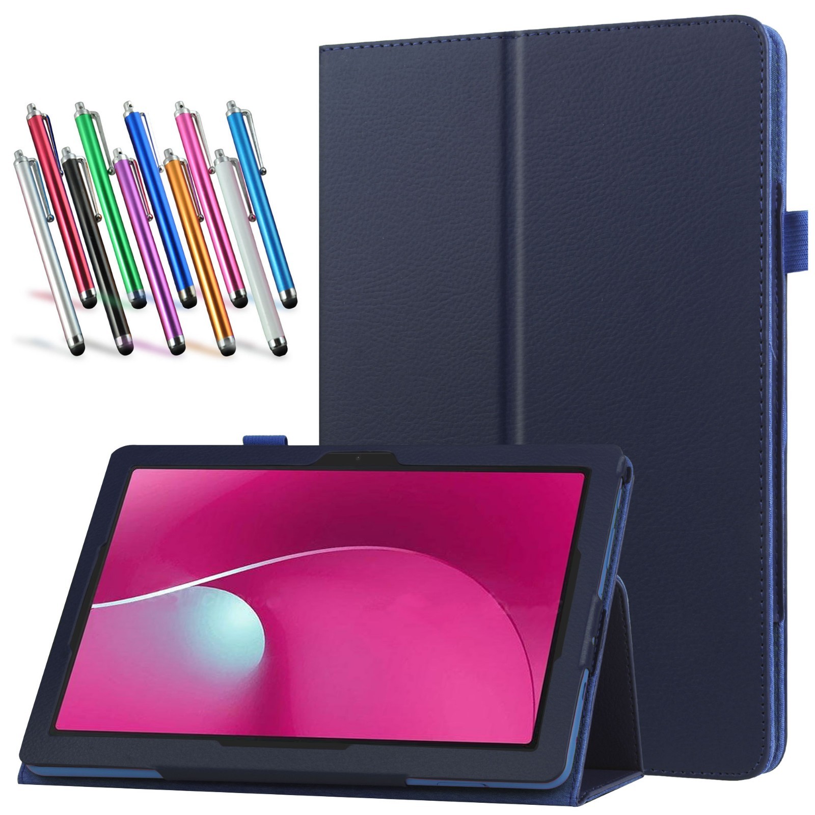 PU Leather Cover for 10.1 inch / 10 inch Tablet Android 15 / 14 / 13 Tablet Case