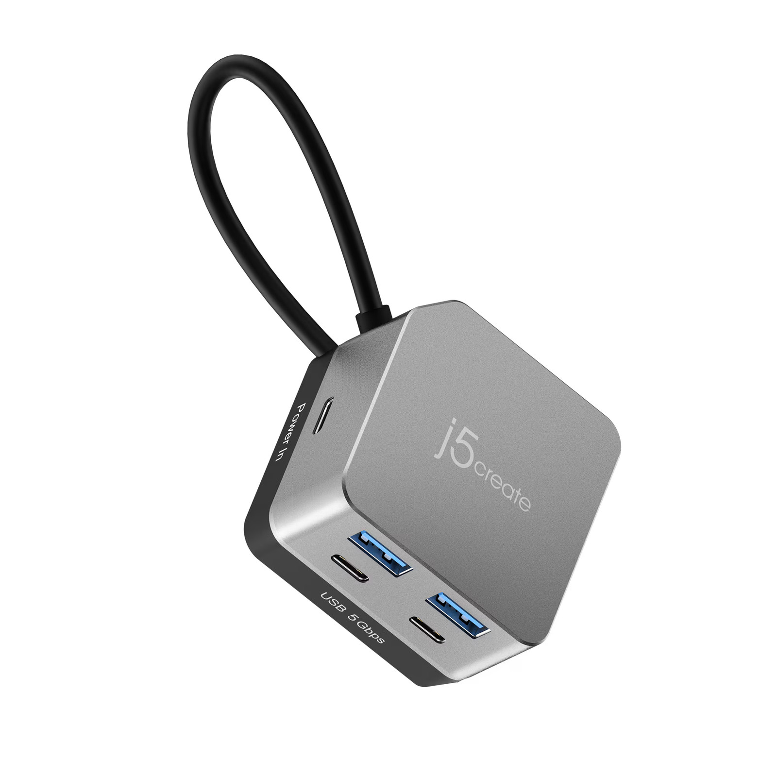 j5create - Flexible Ports USB-C® 4K144 HDMIHub - Cube Plus 6 in 1 for Windo...