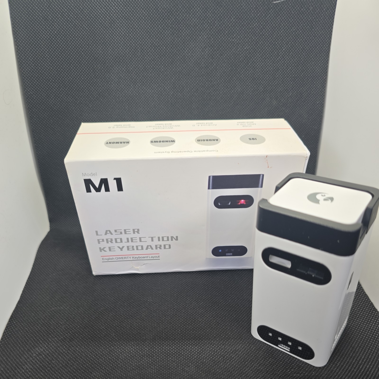 M1 Laser Projection Keyboard USB Connection English QWERTY Portable