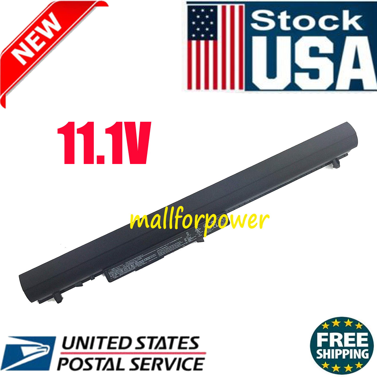 776622-001 LA03DF 775625-221 7752625-141 Battery for HP LA03 14-Y 15-F Series 