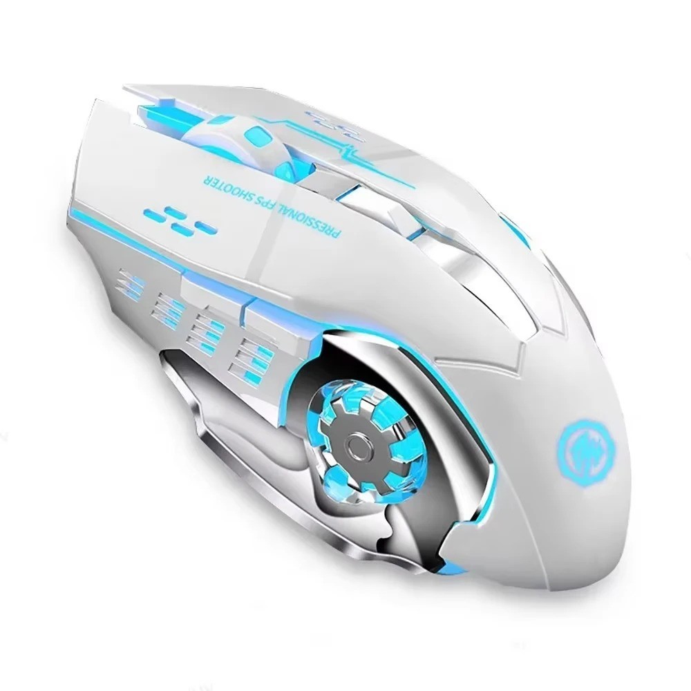 Wireless 3D Scroll Ergonomic Computer Mouse Bluetooth 2400DPI 2.4G Gaming Mice