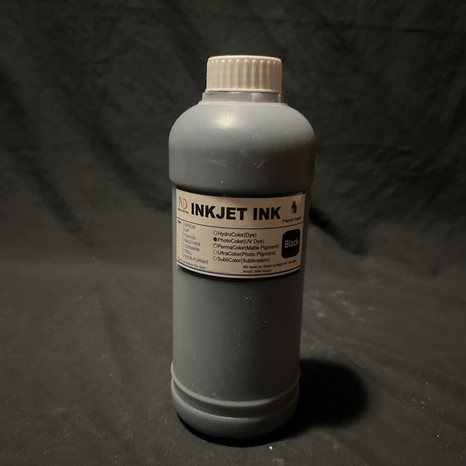 ND Non-original 500ml L Light Black Pigment ink for Most Printers