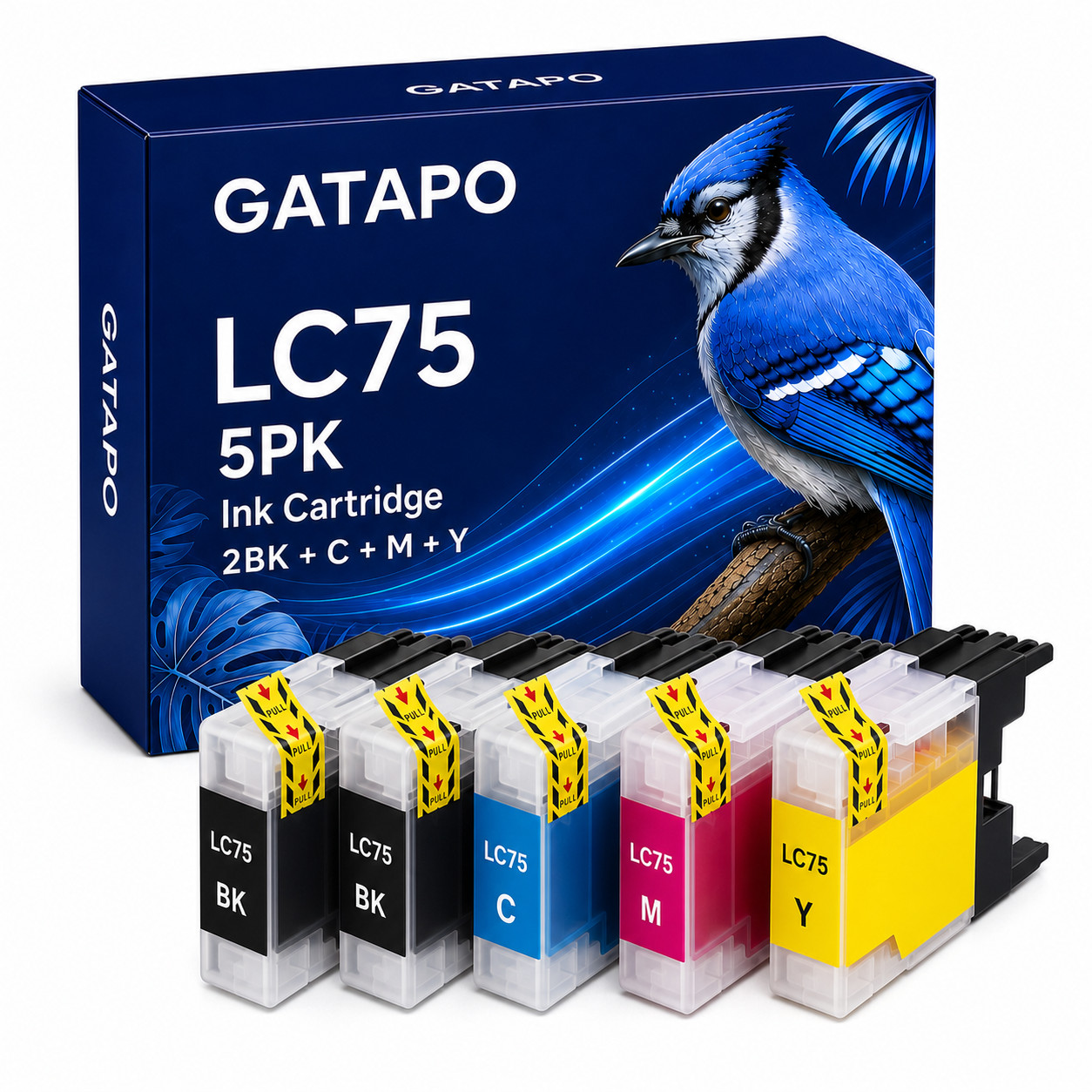 LC75-5PK  for MFC-J430W MFC-J825DW MFC-J435W MFC-J280W J835DW J625DW J425W J6710