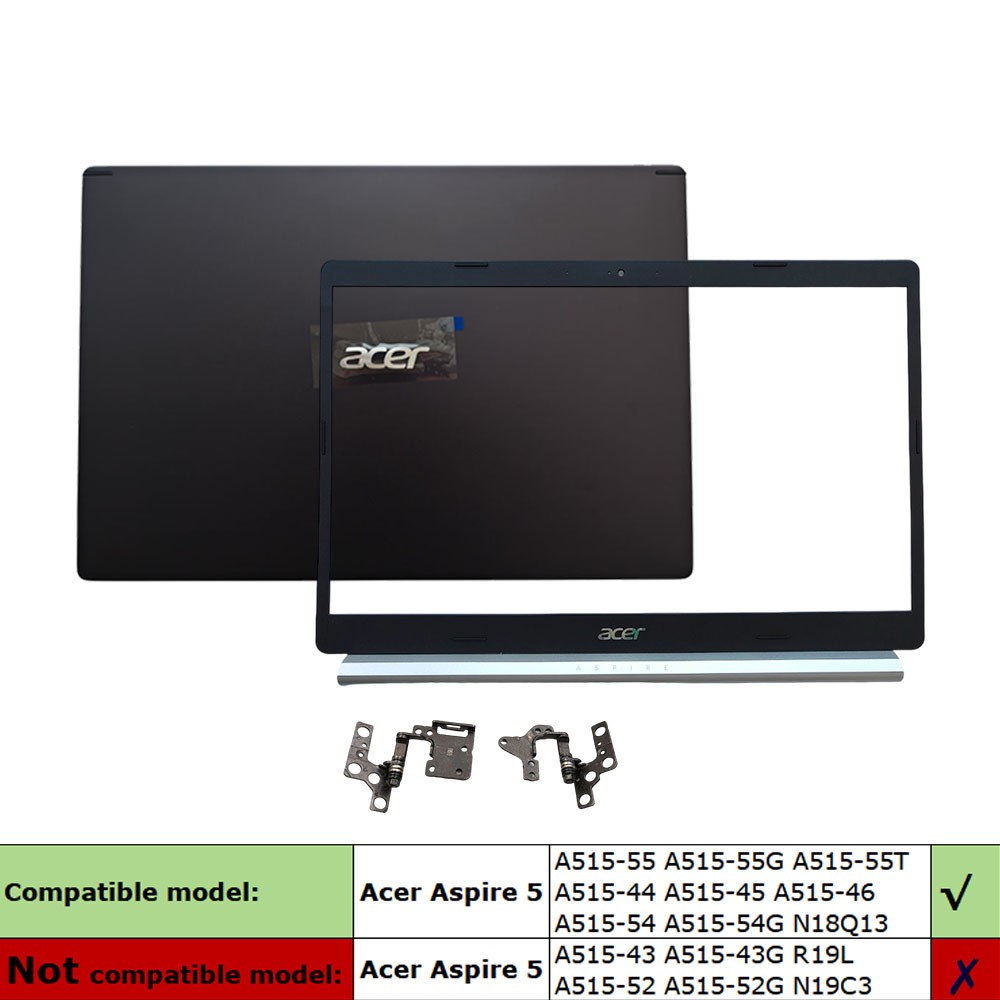 New For Acer Aspire A515-44 -45 -54 Back Cover Bezel Hinge 60.HGLN7.002 Black
