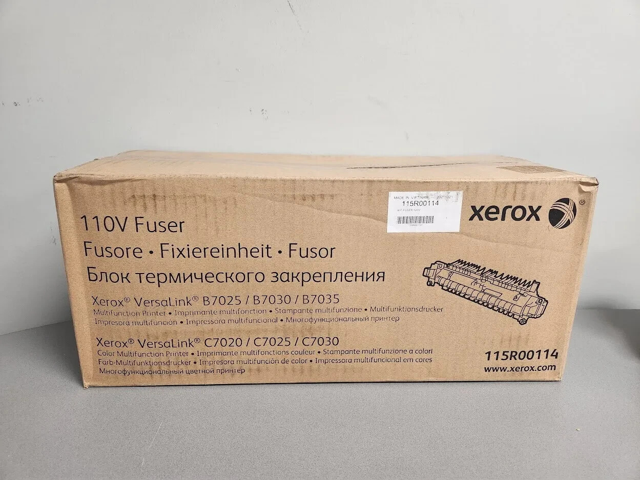 Xerox 115R00114 Fuser 110 Volt Maintenance Kit VersaLink B7025