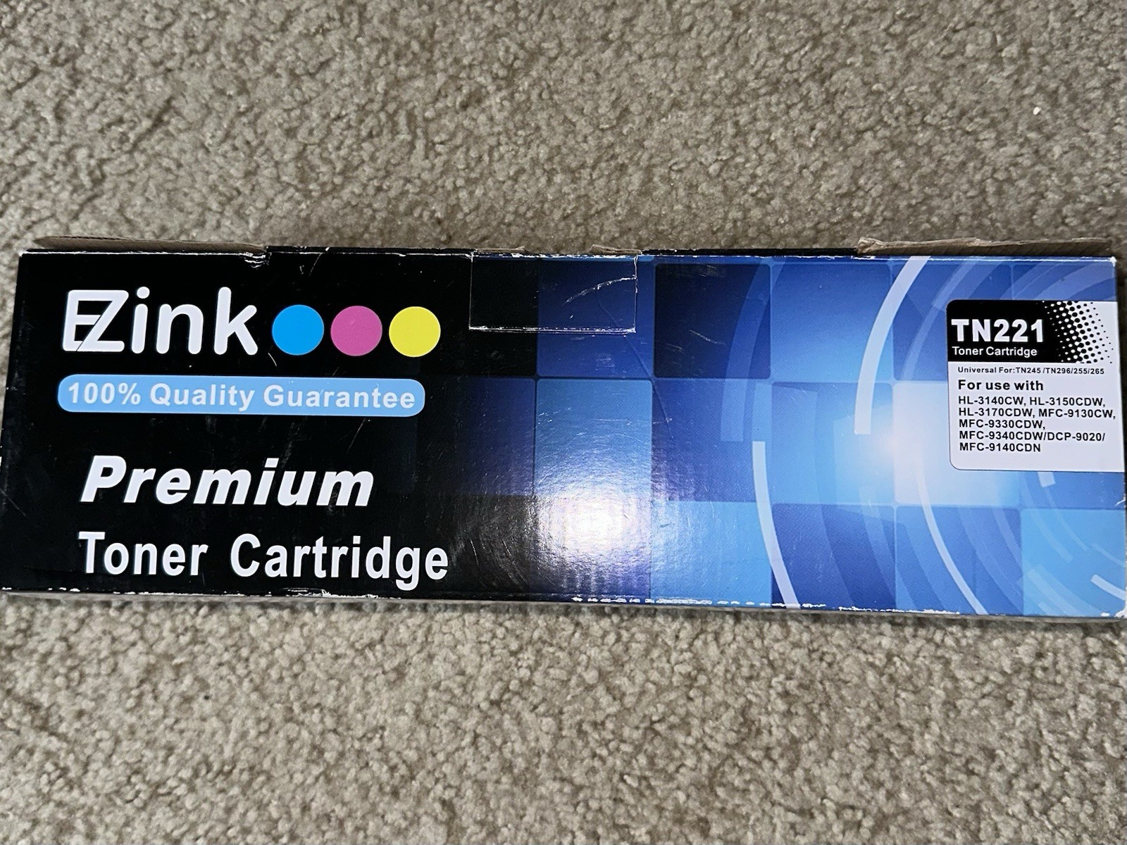 EZink Premium Toner Cartridge TN221 BLACK & TN221  New