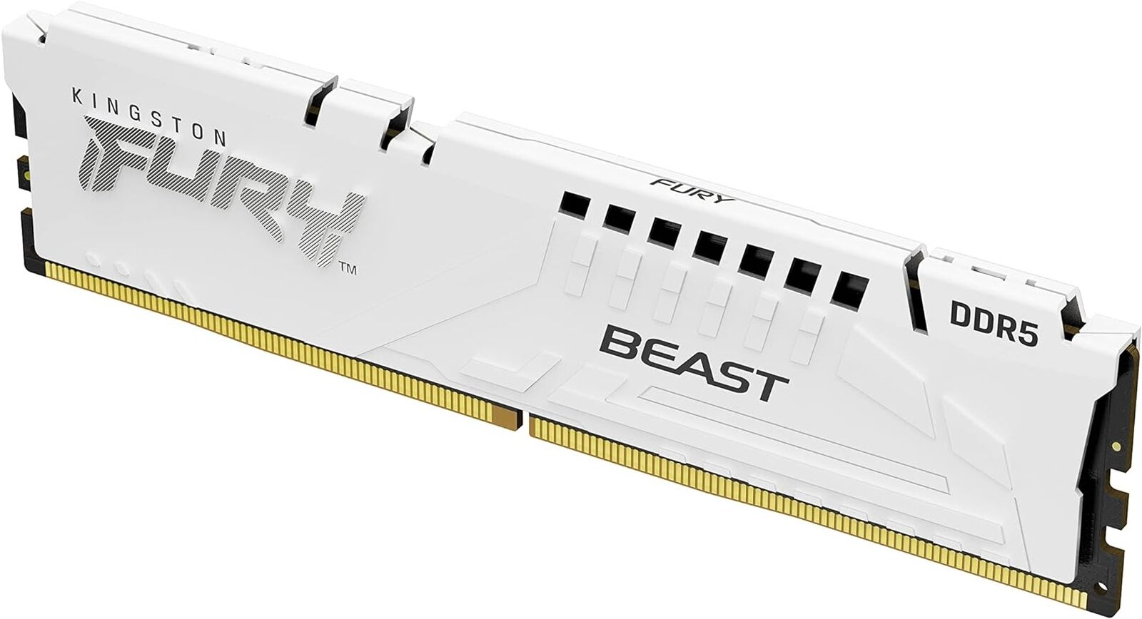 RAM Kingston Fury Beast White 8GB 1x8GB 5600MT/s DDR5 Kit of 1 KF556C40BW-8
