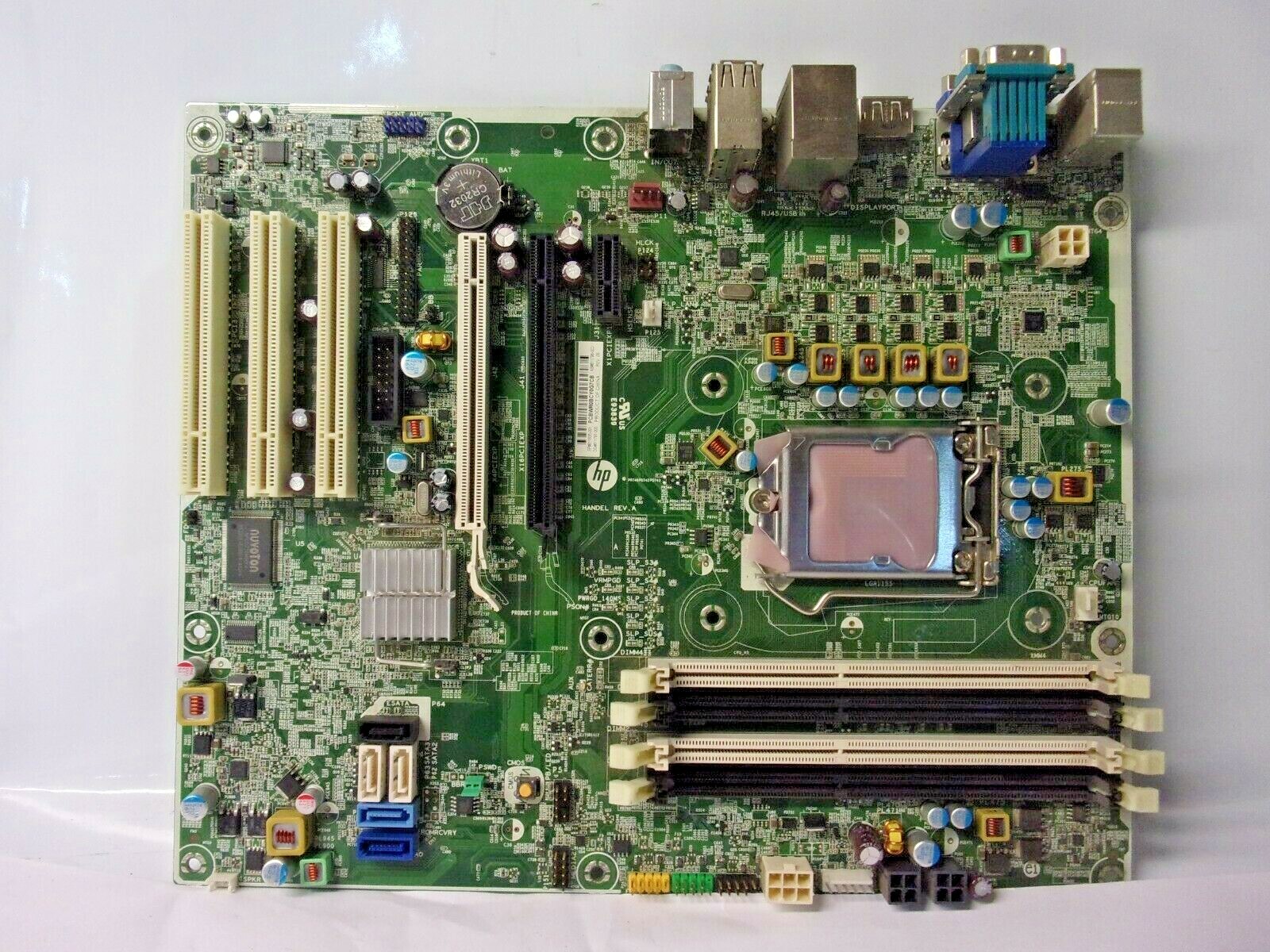 HP 8200 Tower Intel Motherboard W/EXTRAS #611835-001 AS#611796-002 LGA 1155,