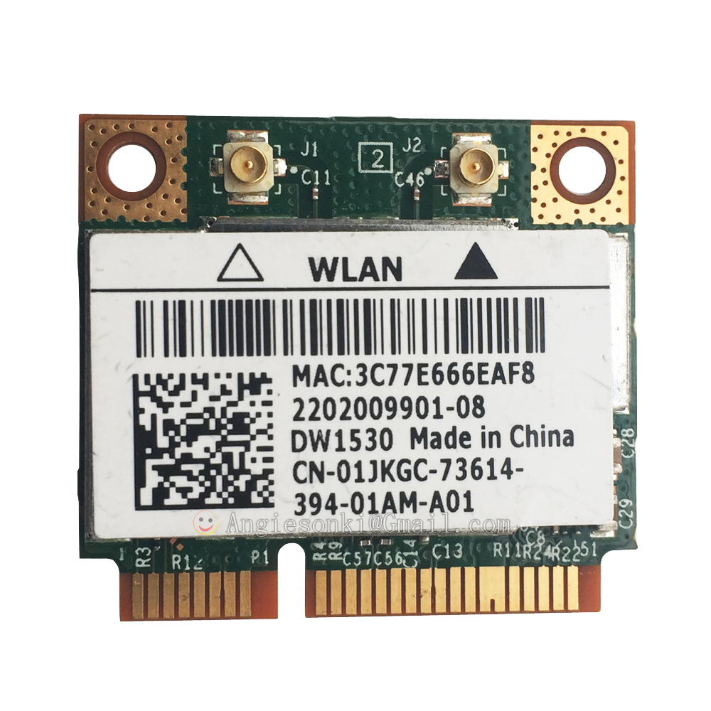 Dell E6520 E6420 E5520 DW1530 Dual Band Wireless-N Wifi Card BCM943228HM4L 1JKGC
